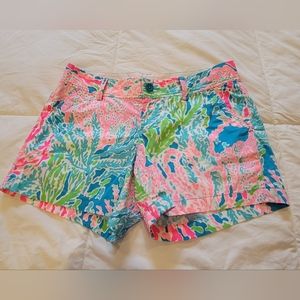 Lilly Pulitzer Let's Cha Cha Callahan Shorts 8